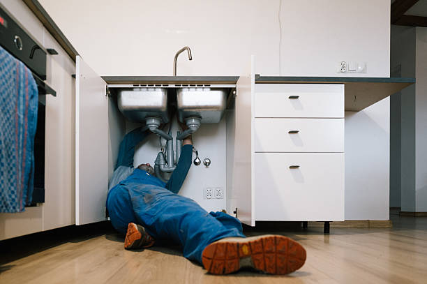 Professional Emergency Plumber technician working in Crapo, MD